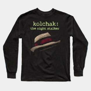 Kolchak Hat : The Night Stalker by HomeStudio Long Sleeve T-Shirt